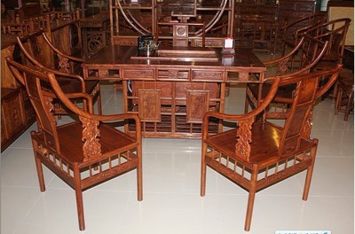 佛山红木家具精品推荐 东美家具DM-1004红木桌类解析